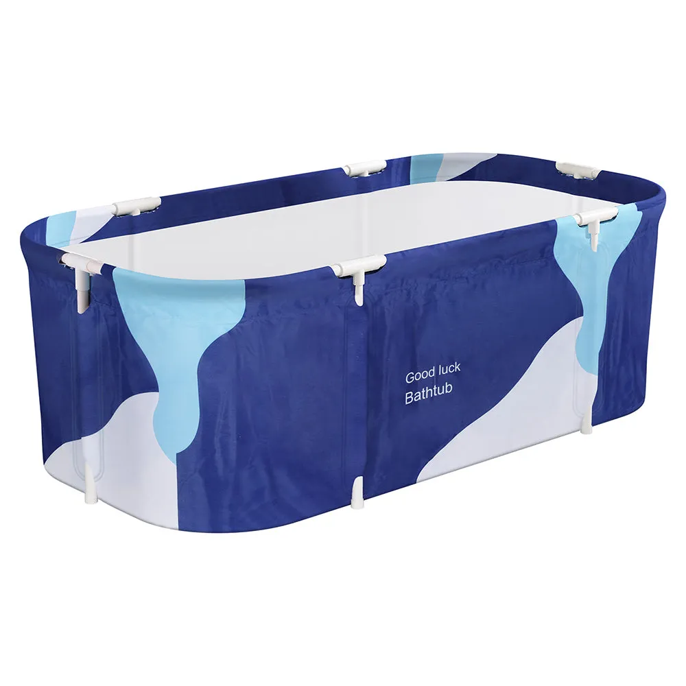 Extra-Large Foldable Bathtub 134x65cm w/ Insulation Weisshorn