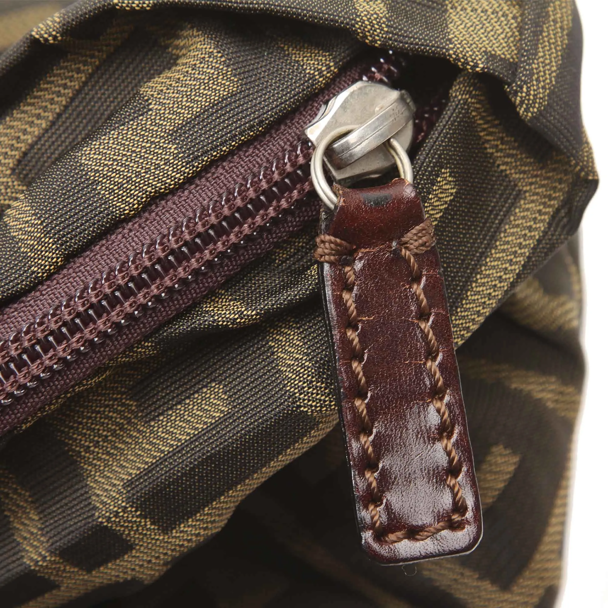 Fendi Zucca Canvas Handbag