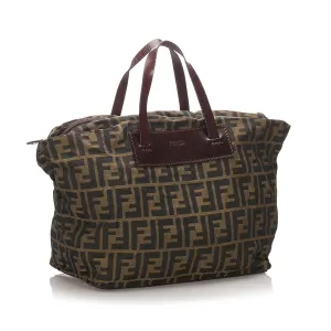Fendi Zucca Canvas Handbag