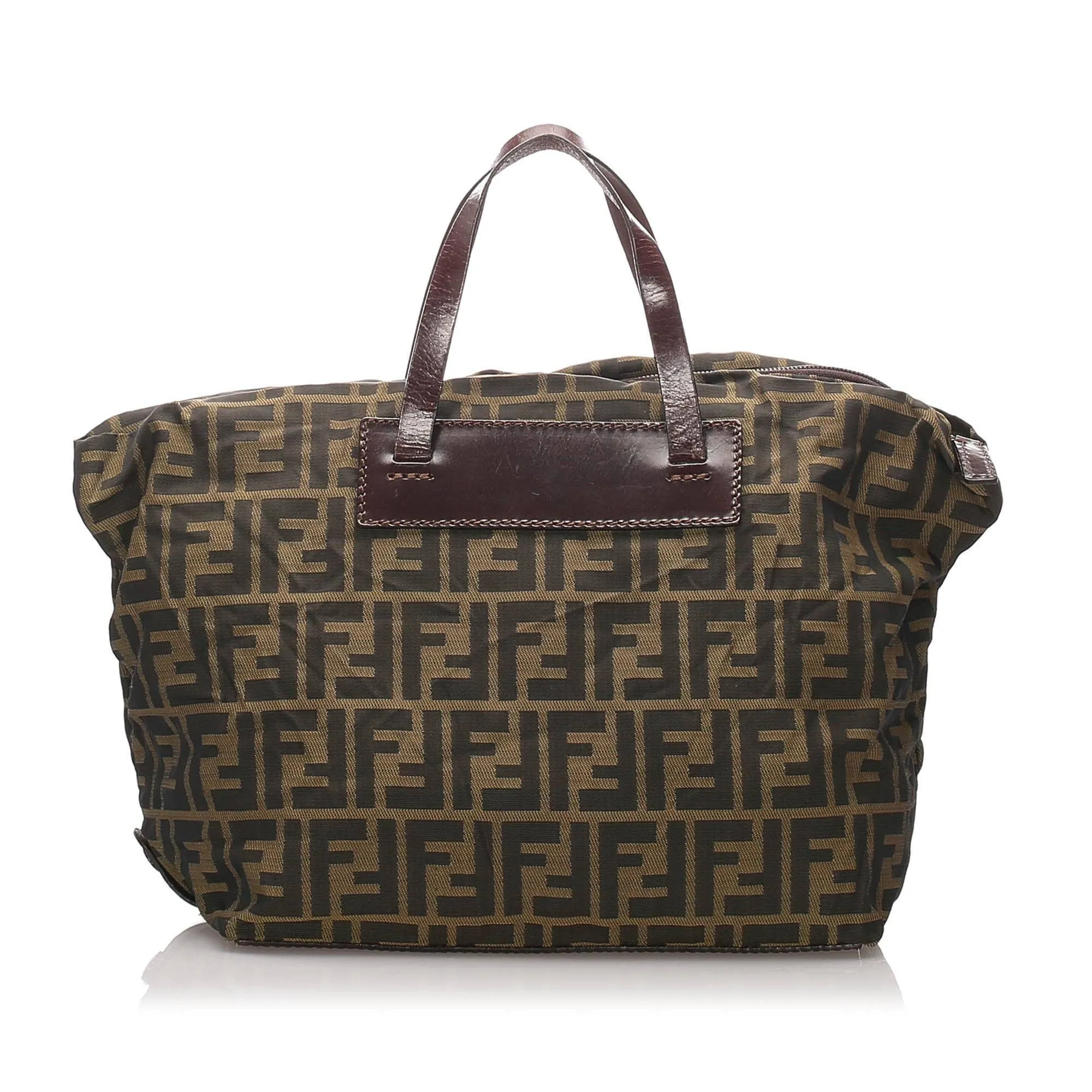 Fendi Zucca Canvas Handbag