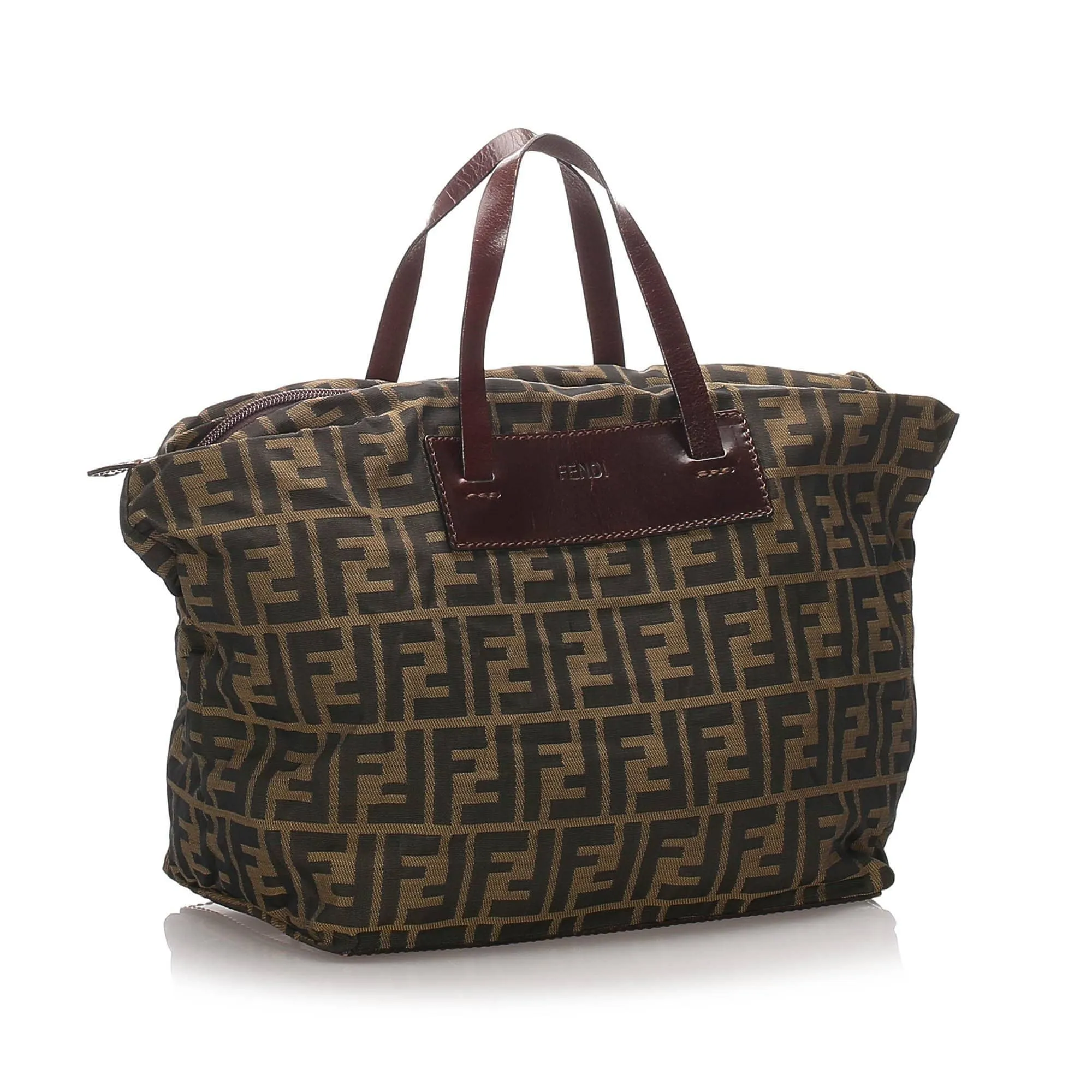 Fendi Zucca Canvas Handbag