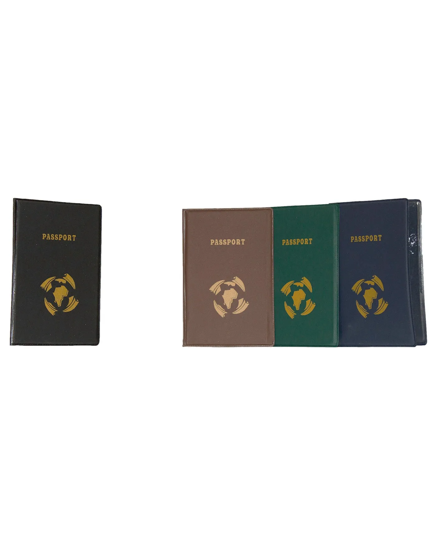 Fino SK-606LB Passport Holder Value Cover Case - Set of 4