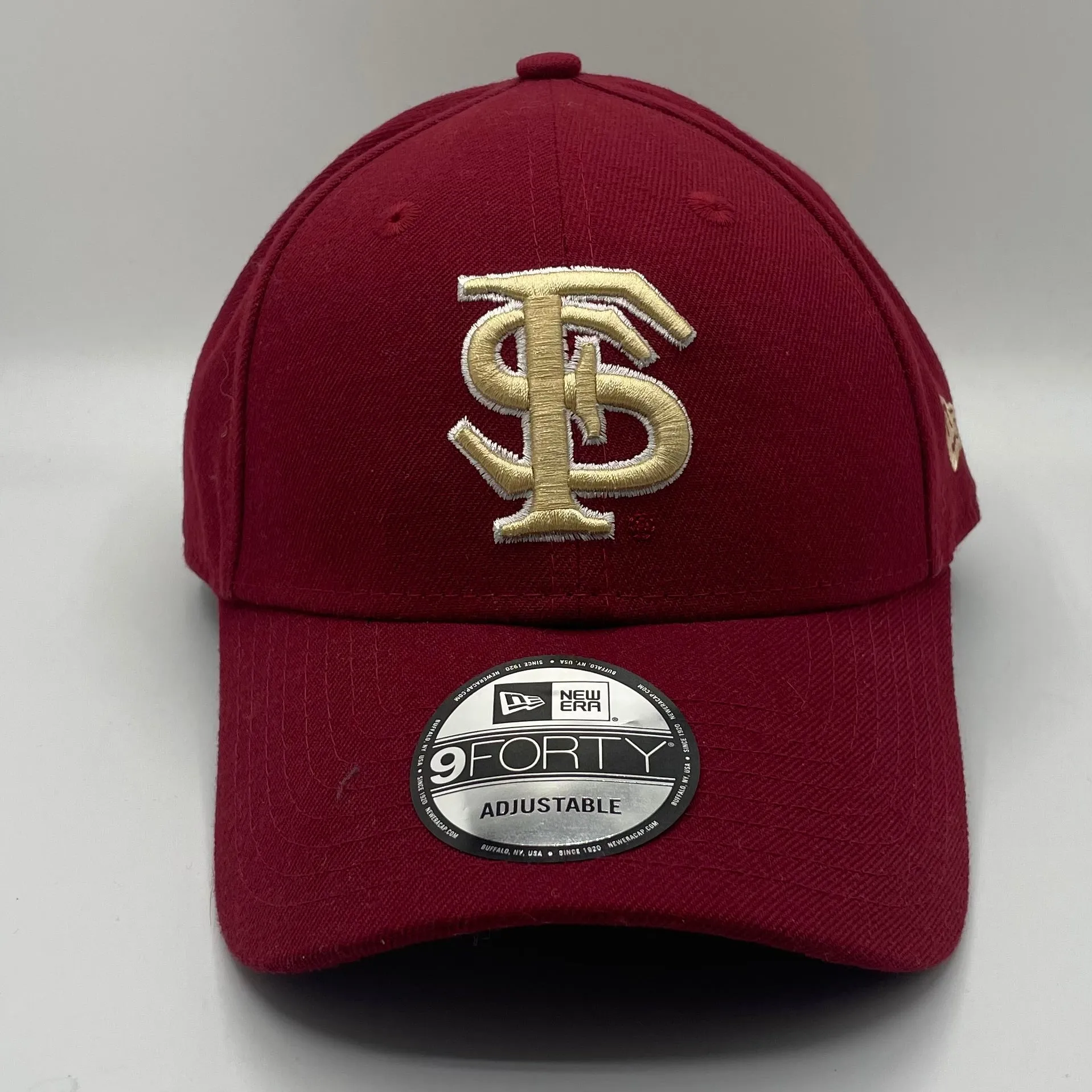 Florida State Seminoles Red 9Forty Velcro Adjustable Hat