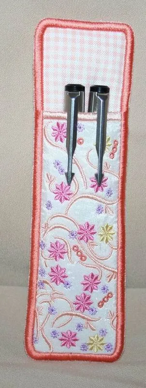 Flutterby Spring Pen and Pencil Sleeve