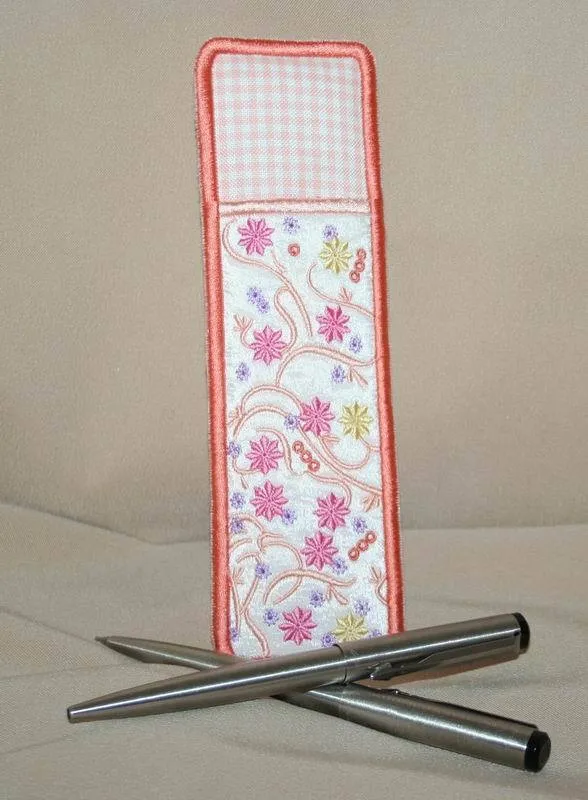 Flutterby Spring Pen and Pencil Sleeve