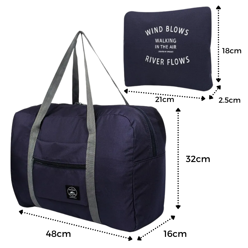 Foldable travel bag