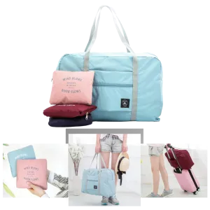 Foldable travel bag