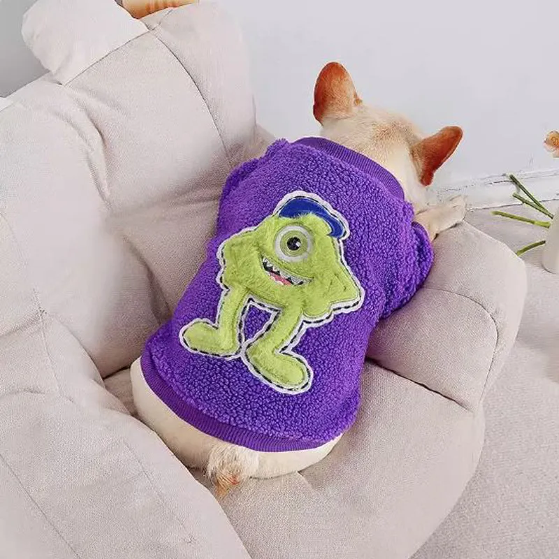 FurryChic Luxurious Plush Frenchie Hoodie