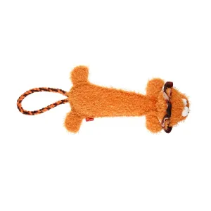 Gigwi Plush Friends Durable Lion Squeaker