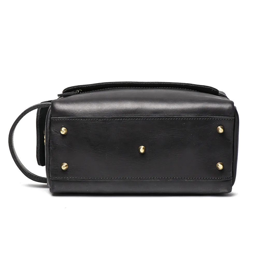 Handmade Women's Genuine Leather Wristlet Wallet Small Handbags  for Women