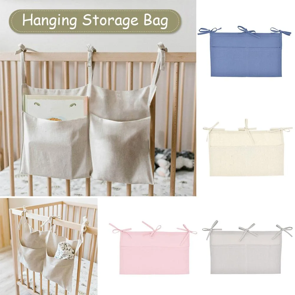 Hanging Double Pocket Diaper Organizer