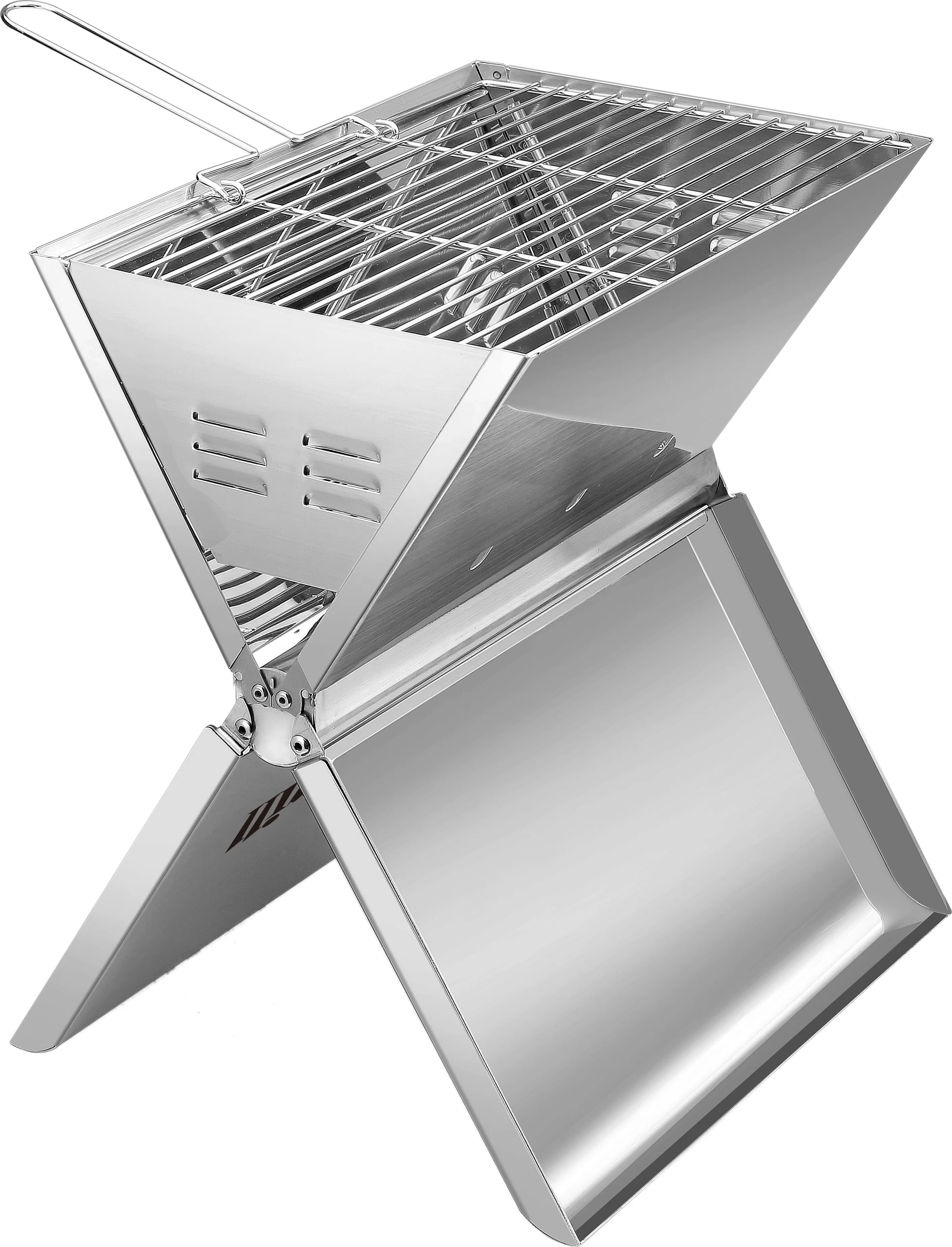Hällmark Foldable Grill Stainless Steel | Buy Hällmark Foldable Grill Stainless Steel here | Outnorth