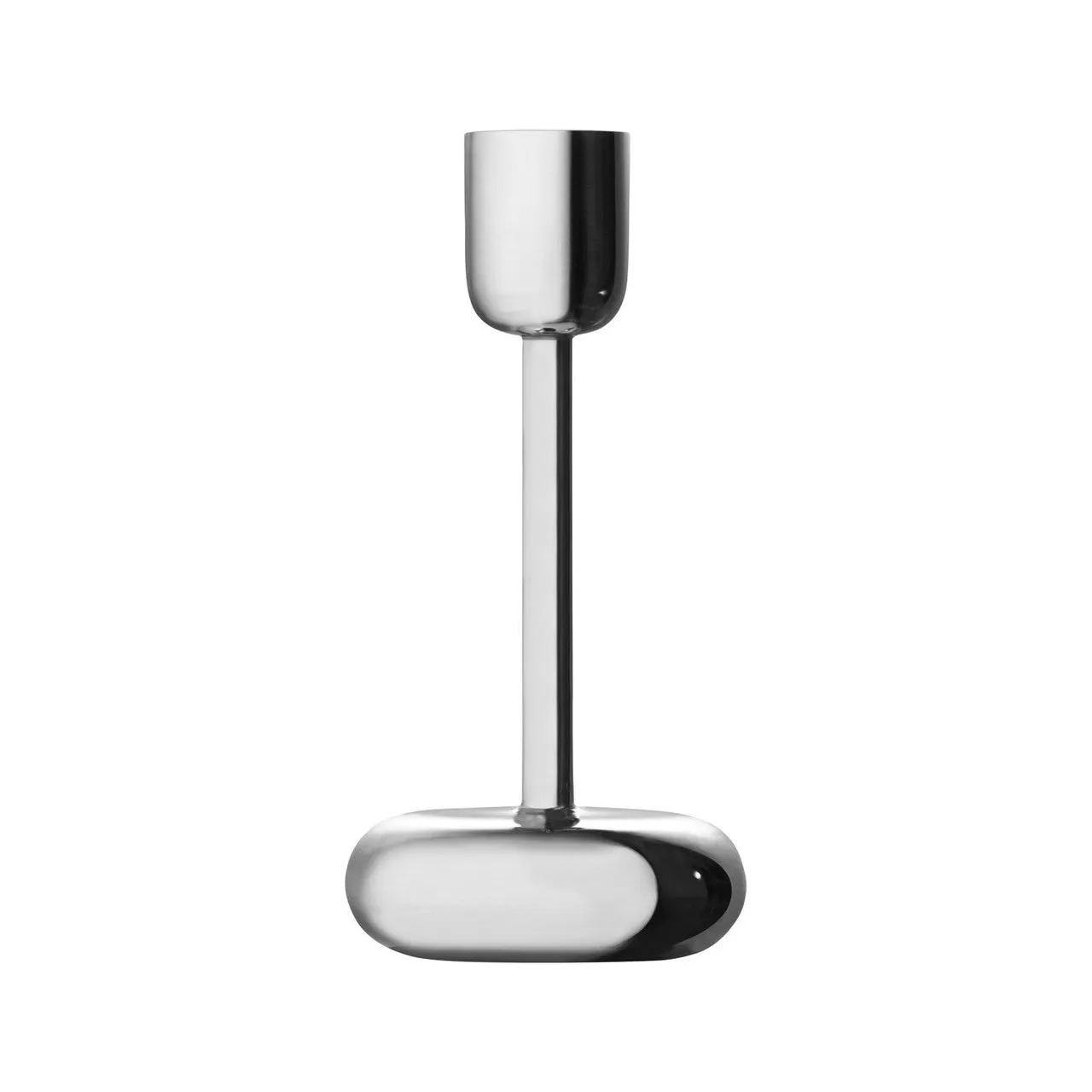 Iittala Nampula Stainless Steel Candle Holder