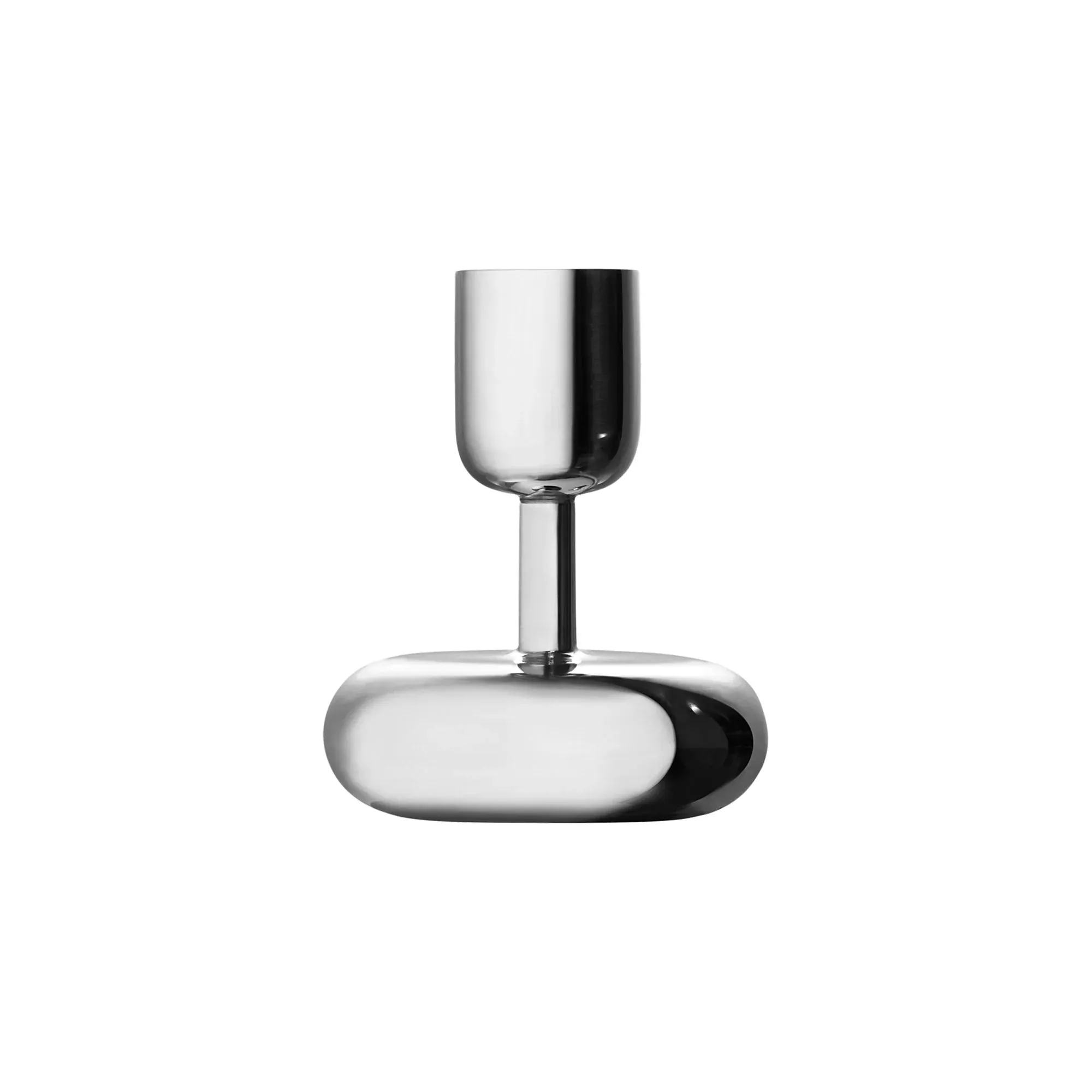 Iittala Nampula Stainless Steel Candle Holder