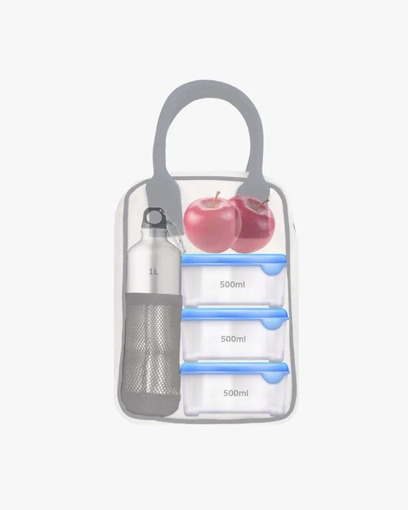 Insulated Lunch Bag - Navy Blue