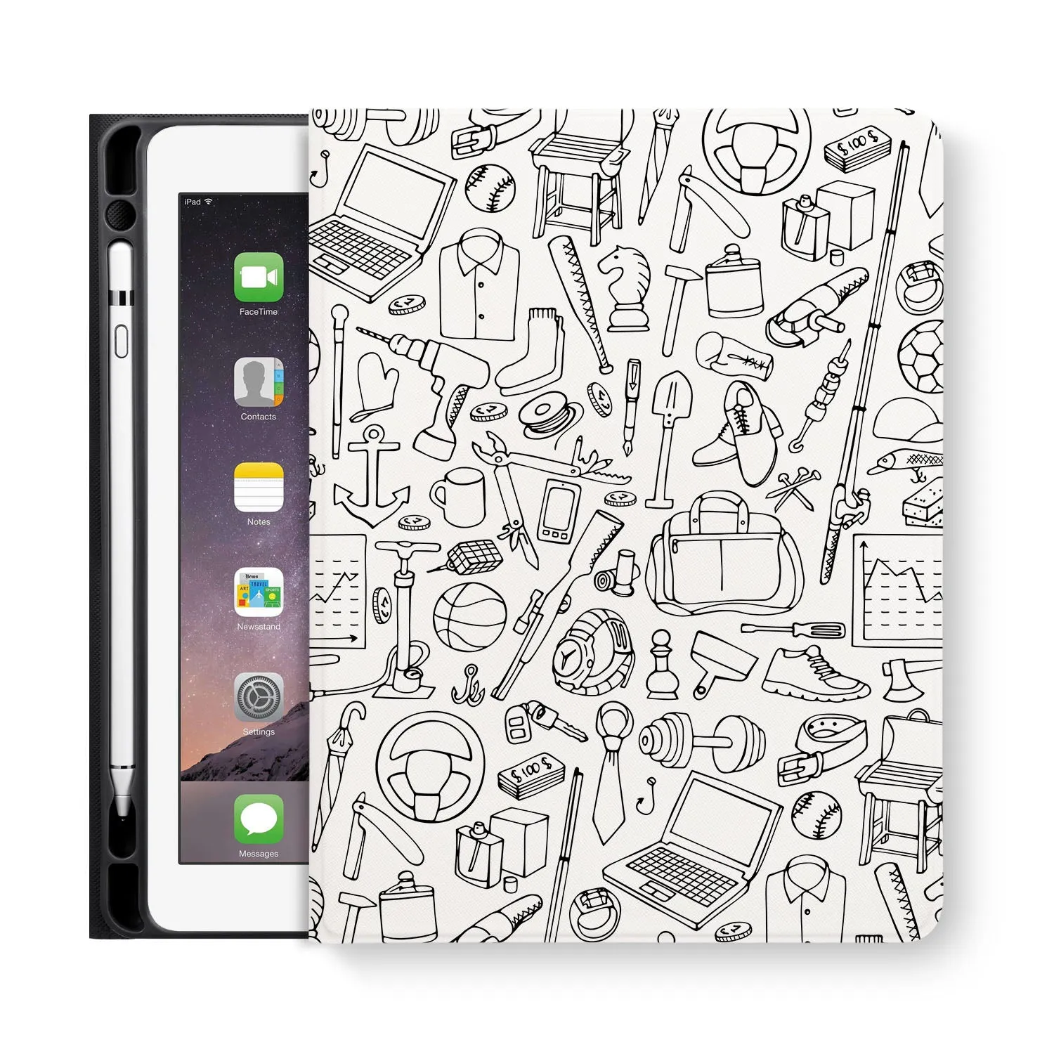 iPad Folio Case - Space