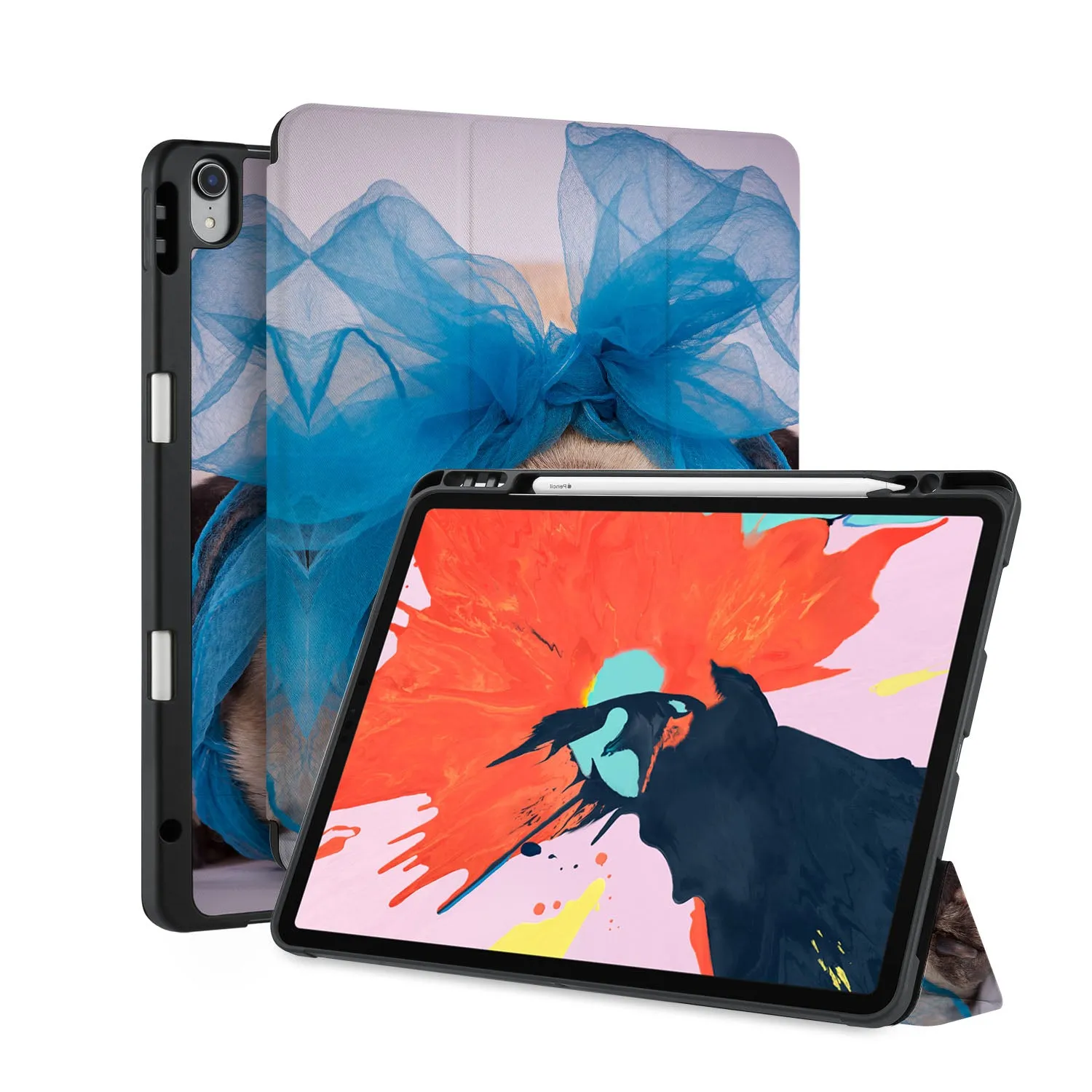 iPad Trifold Case - Dog