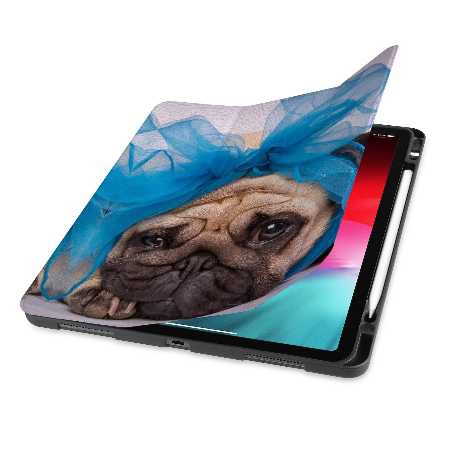 iPad Trifold Case - Dog