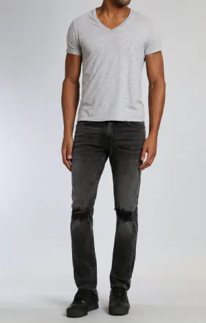 JAKE SLIM LEG IN MID GREY BROOKLYN