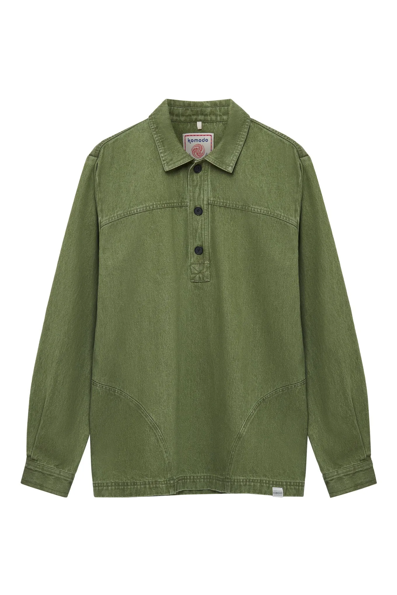 Jasper Denim Shirt Green Wash
