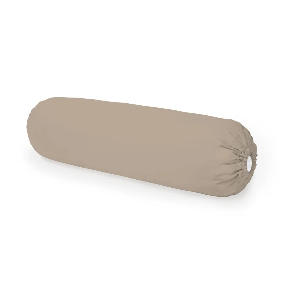 Jean Perry 100% Combed Cotton Sateen Colorie 1pc Bolster Case - 860TC