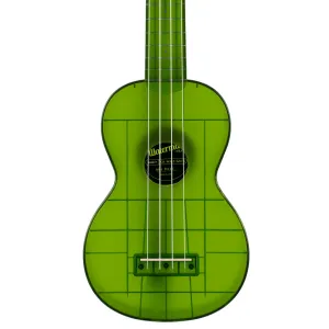 Kala Waterman Jade Green Ukulele - Durable