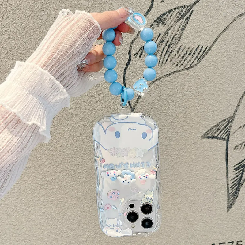 Kawaii Cinna with Blue Chain Phone Case KI481