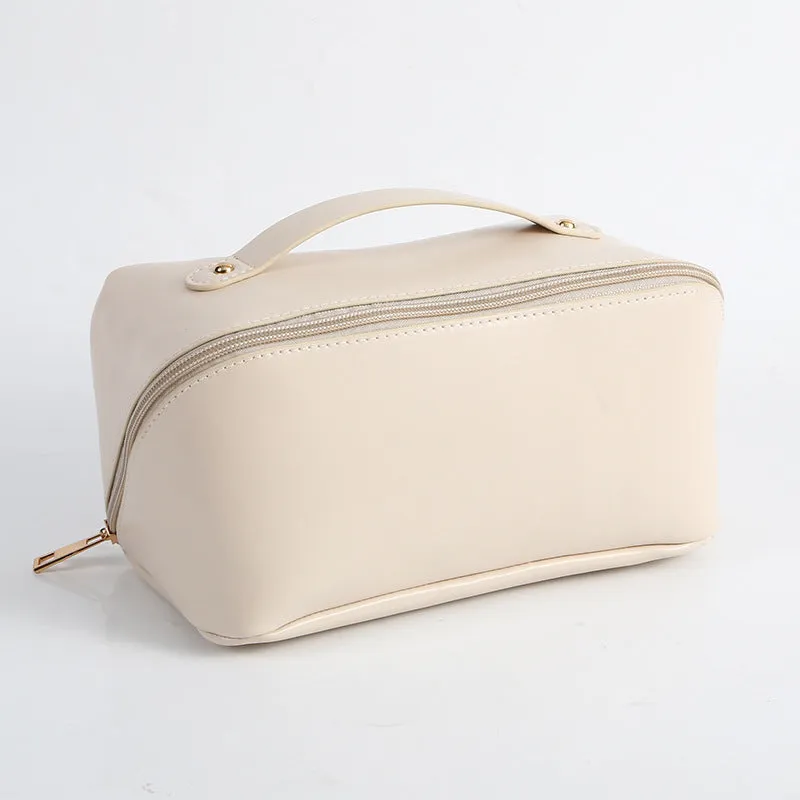 Large capacity Cosmetic Bag Train Case Vanity Case