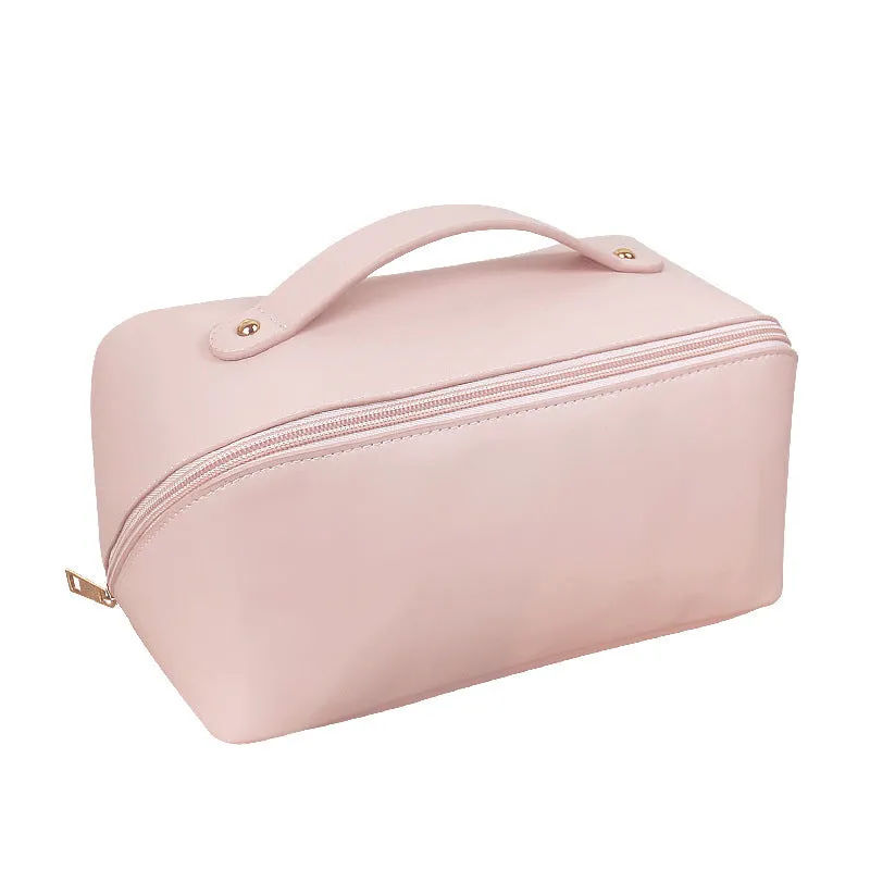 Large capacity Cosmetic Bag Train Case Vanity Case