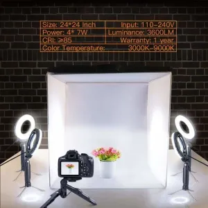 LED Foldable Photo Studio