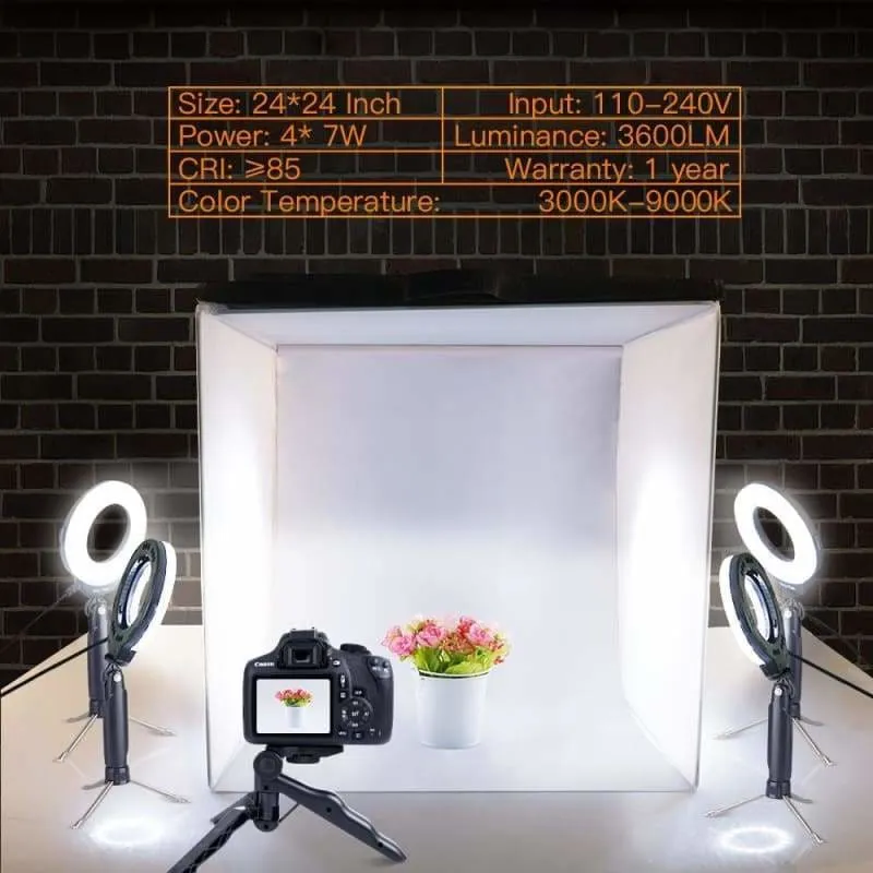 LED Foldable Photo Studio