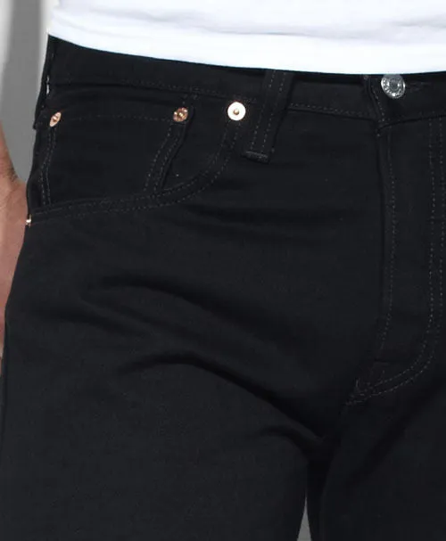 Levi's® Men's 501 Pre-Washed Denim Jeans - Black