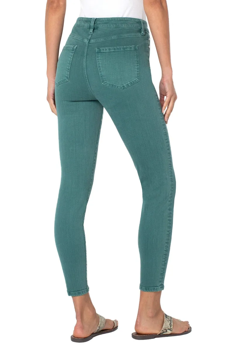 Liverpool Abby Hi-Rise Ankle Skinny 28" inseam (shale green)