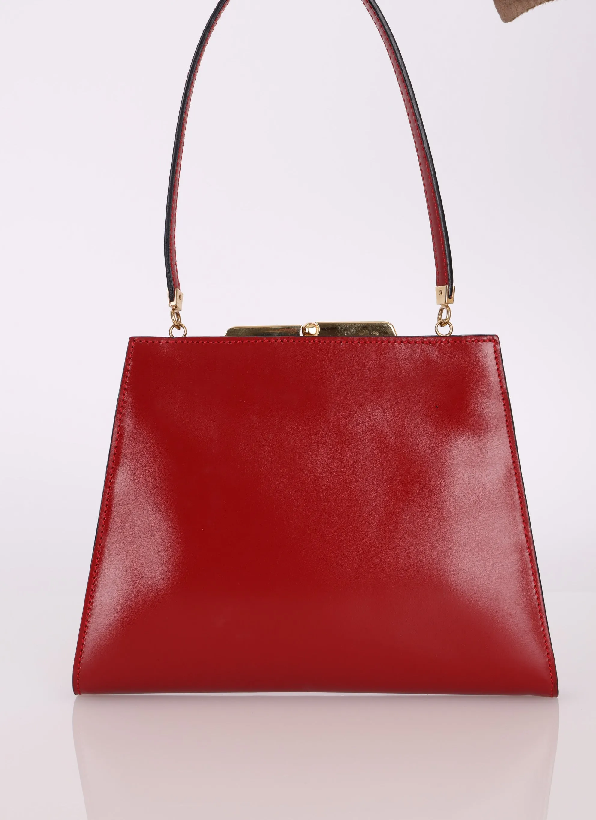 Loewe Boxcalf Kisslock Bag