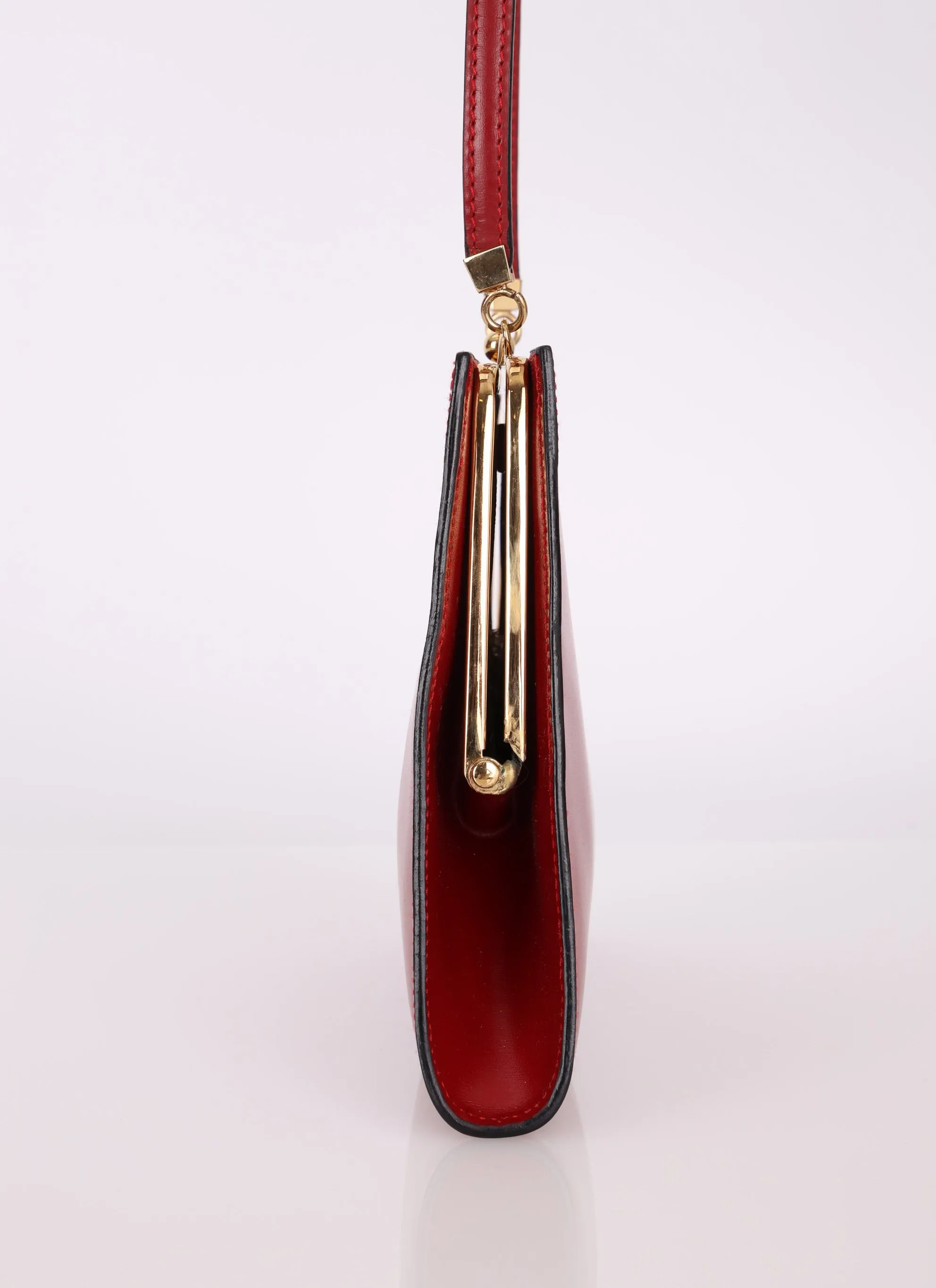 Loewe Boxcalf Kisslock Bag