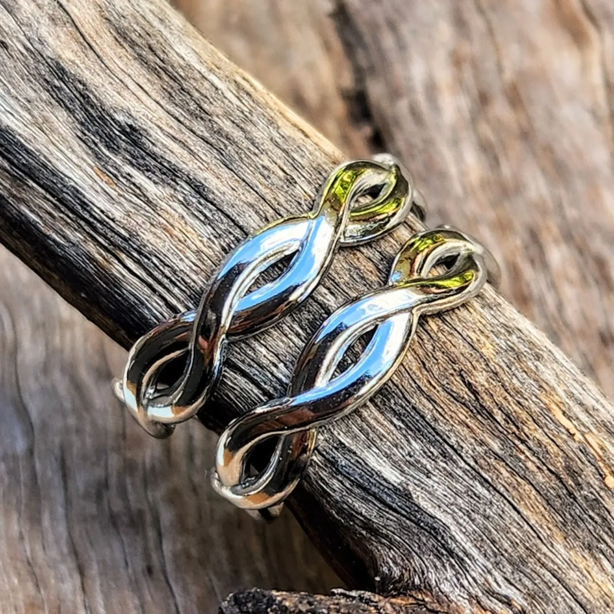 LOVE KNOT  - ADJUSTABLE WATERPROOF GOLD RING