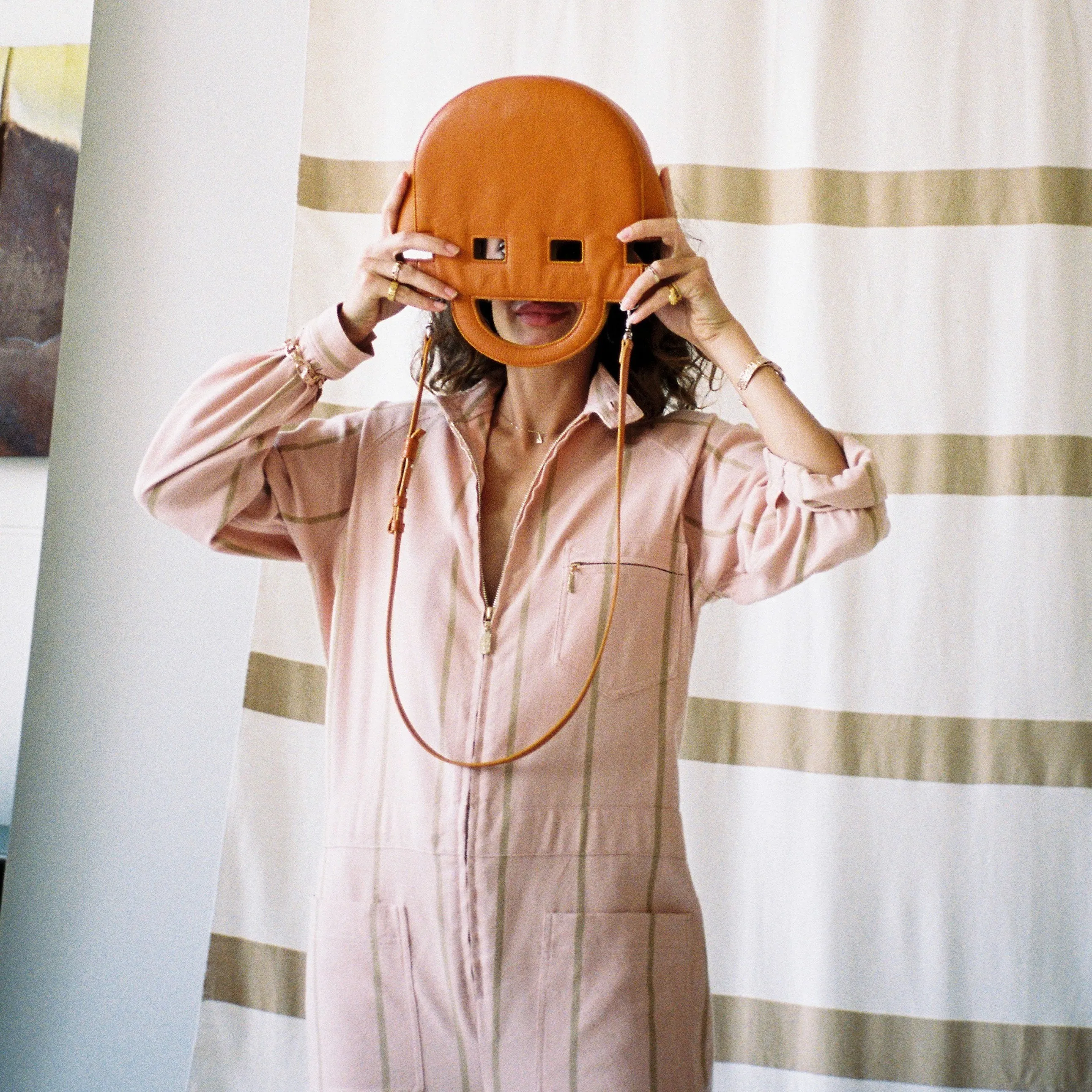 Lucy Folk x Corto Moltedo - Face Mask Bag - Tournesol