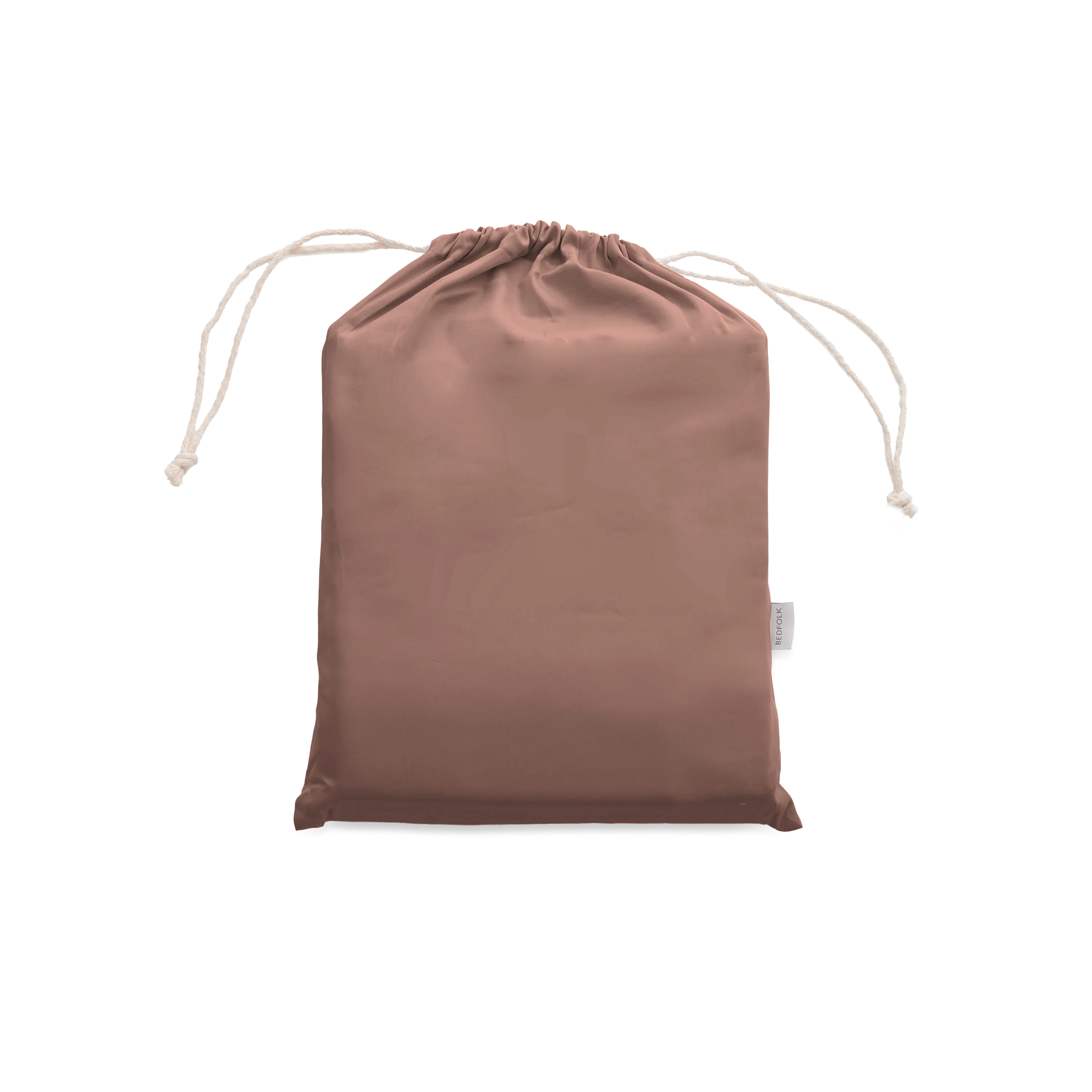 Luxe Cotton Storage Bag - Rust