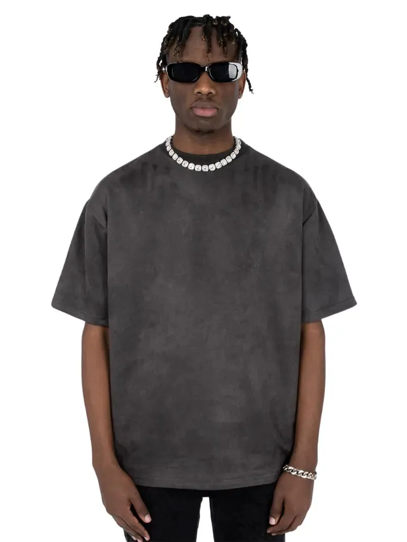 LuxStyle Suede Tee
