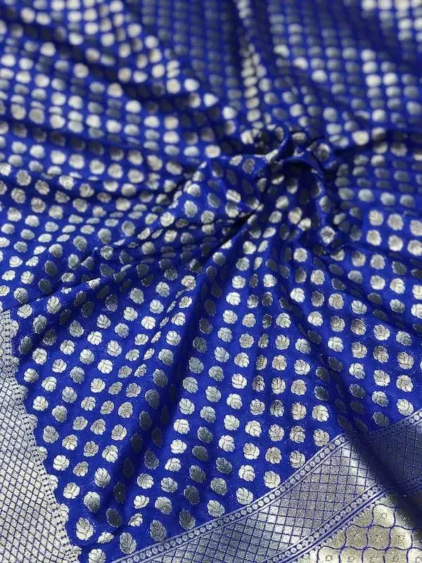 Luxurious Handwoven Banarasi Silk Dupatta