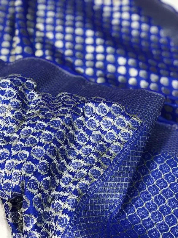 Luxurious Handwoven Banarasi Silk Dupatta