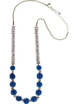 Luxurious Long Strand Necklace - NCP39ASHY