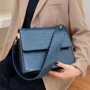 Luxurious Structured Retro Shoulder Bag
