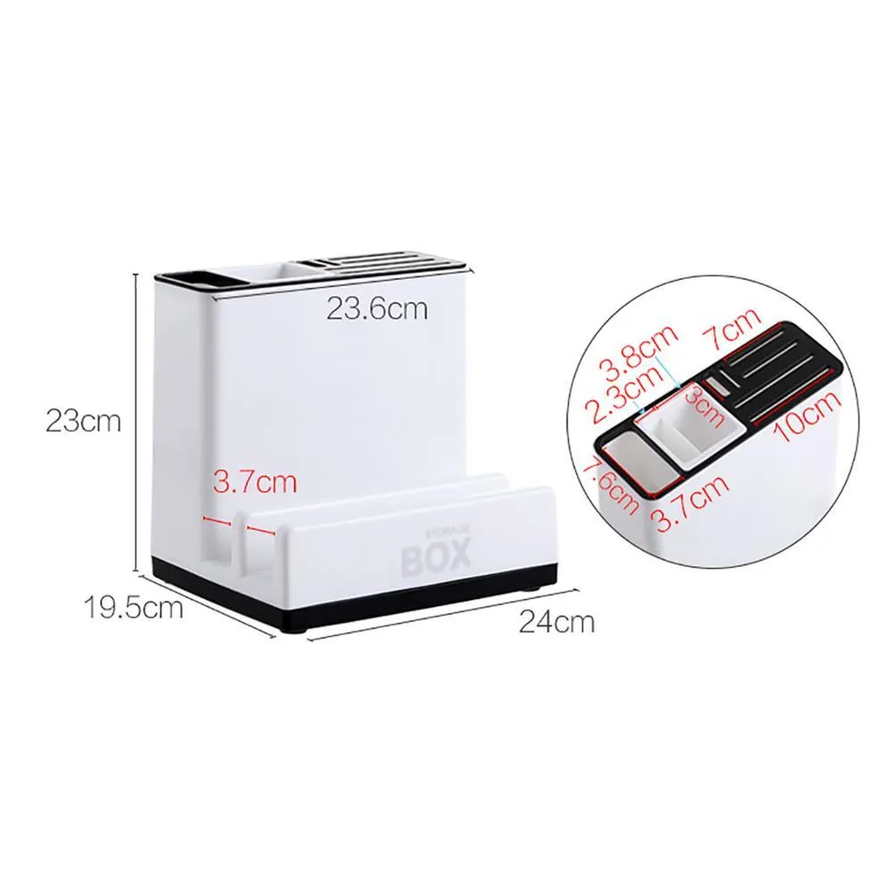 Luxurious White Tableware Storage Holder