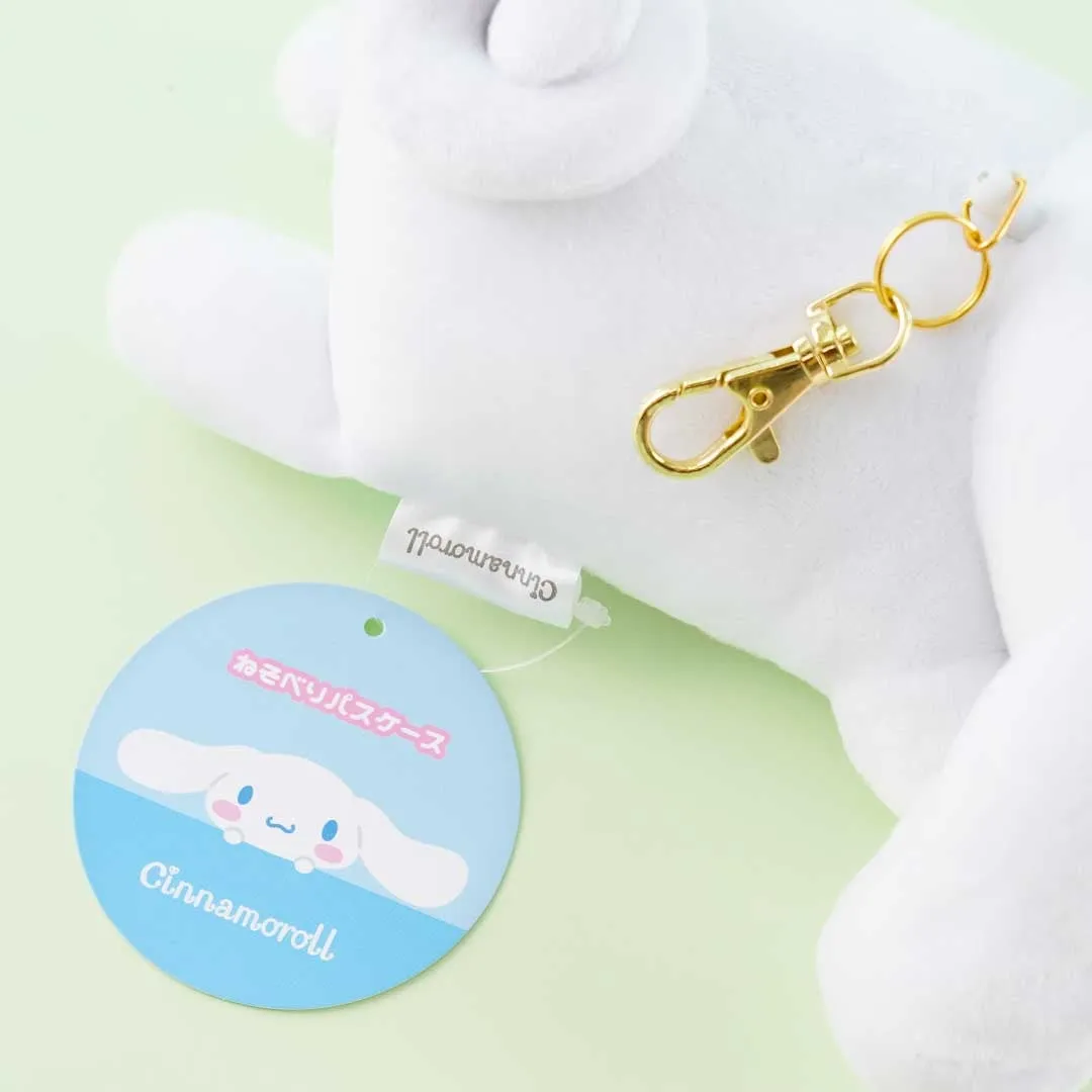 Lying Cinnamoroll Plushie Pass Case & Bag Charm