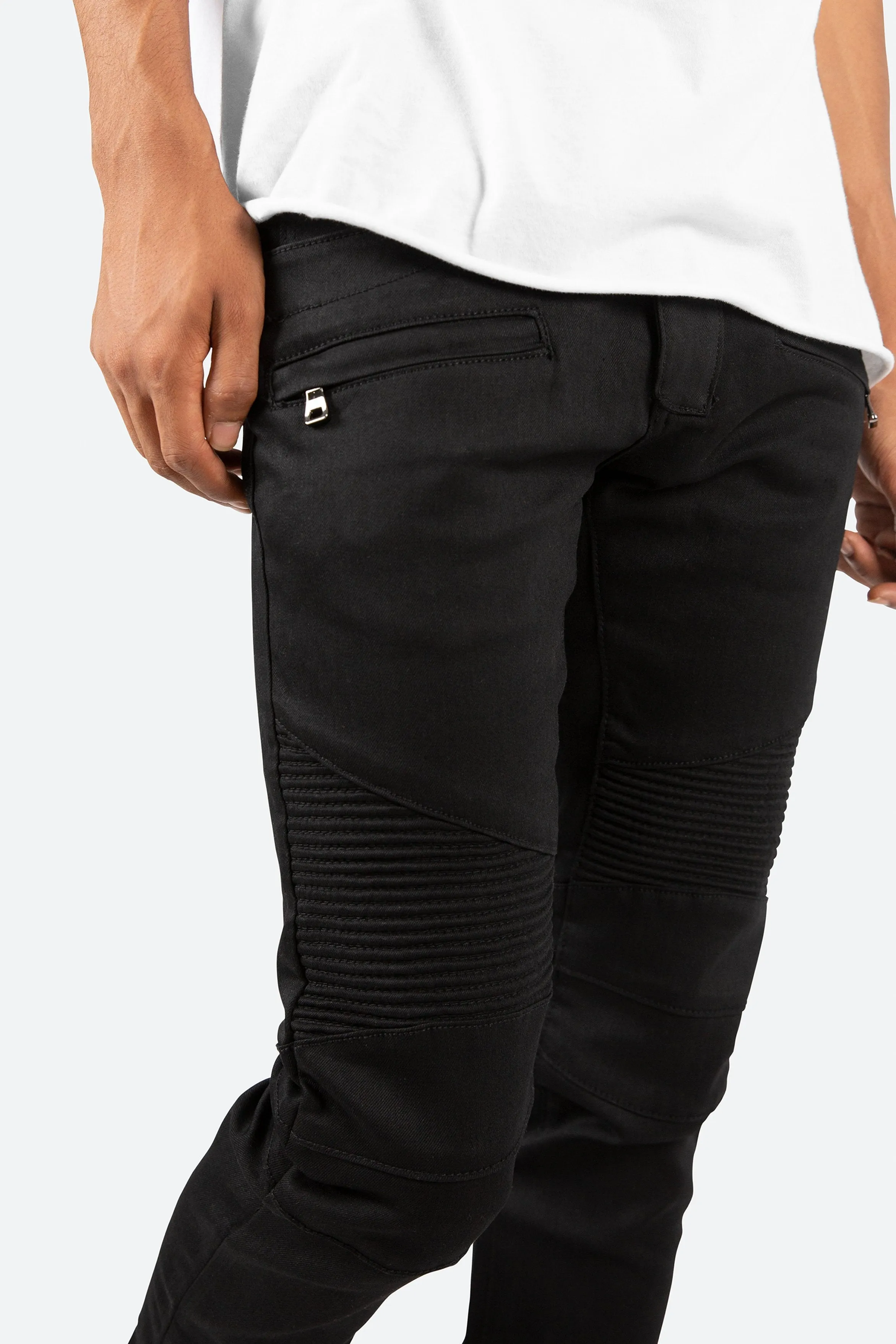 M14 Stretch Denim - Matte Black