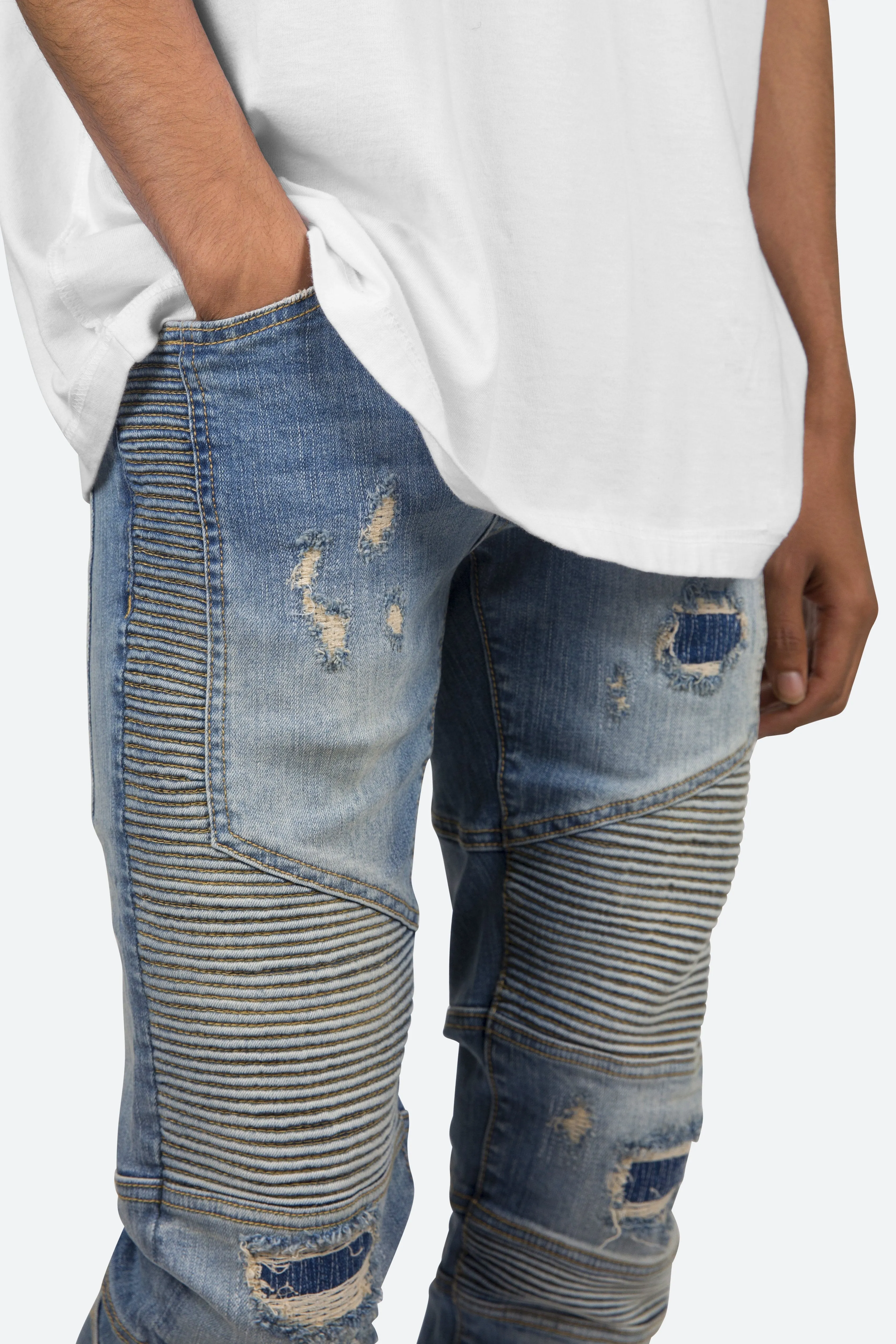 M315 Stretch Denim - Blue