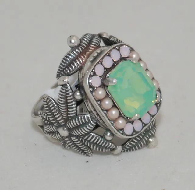 Mariana Spirit of Design Swarovski Crystal & Silver Ring
