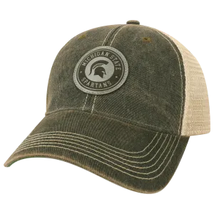 Michigan State Old Favorite Black Trucker