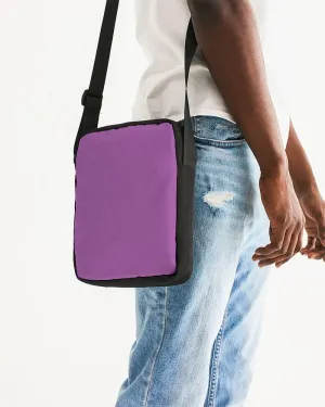 Midtone Purple Messenger Pouch | C40M80Y0K0